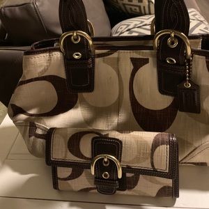 Coach Purse and Wallet